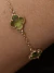 Pulseira trevo verde - comprar online