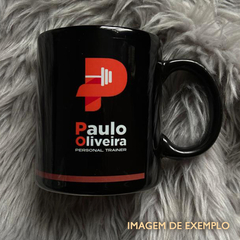 12 Canecas Pretas Personalizadas para empresa - comprar online