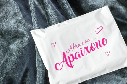 Envelope Plástico de segurança - ABRA E SE APAIXONE - comprar online