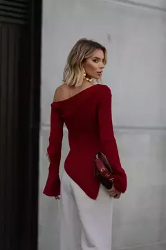 BLUSA MODAL ASSIMETRICA - loja online