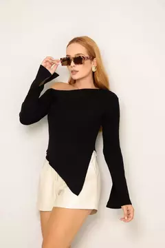 BLUSA MODAL ASSIMETRICA - Lais Vitória Tricot