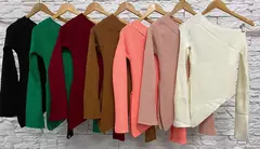 Imagem do BLUSA MODAL ASSIMETRICA