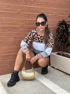 Imagem do BLUSA MODAL ONÇA GIOVANNA