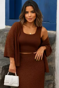 CONJUNTO MODAL MARINA KIMONO - comprar online