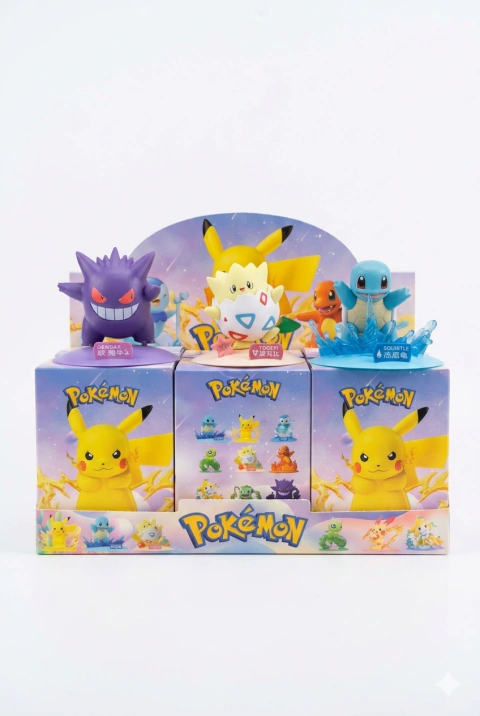 Mystery Box Pokémon – Figuras Coleccionables (10 cm)