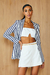 Blazer Listrado Lurex - Agilità