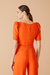 Cropped Crepe Decote Quadrado - Agilità - comprar online