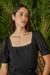 Blusa Decote Quadrado - Agilità