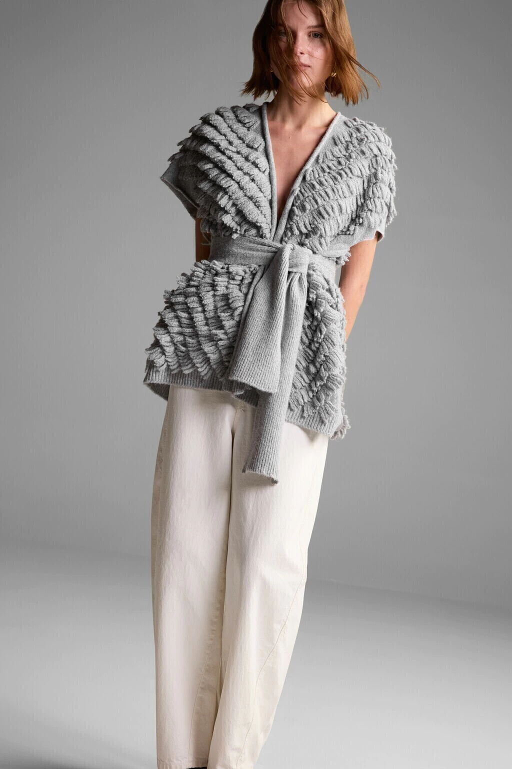 Colete Williamsburg Cinza - Maria Pavan