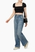 Blusa Cropped Decote Quadrado - Calvin Klein Jeans - comprar online
