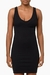 Vestido CKJ Ribana Preto Canelado - Calvin Klein Jeans