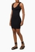 Vestido CKJ Ribana Preto Canelado - Calvin Klein Jeans - comprar online