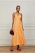 Vestido Recortes Laranja - Animale