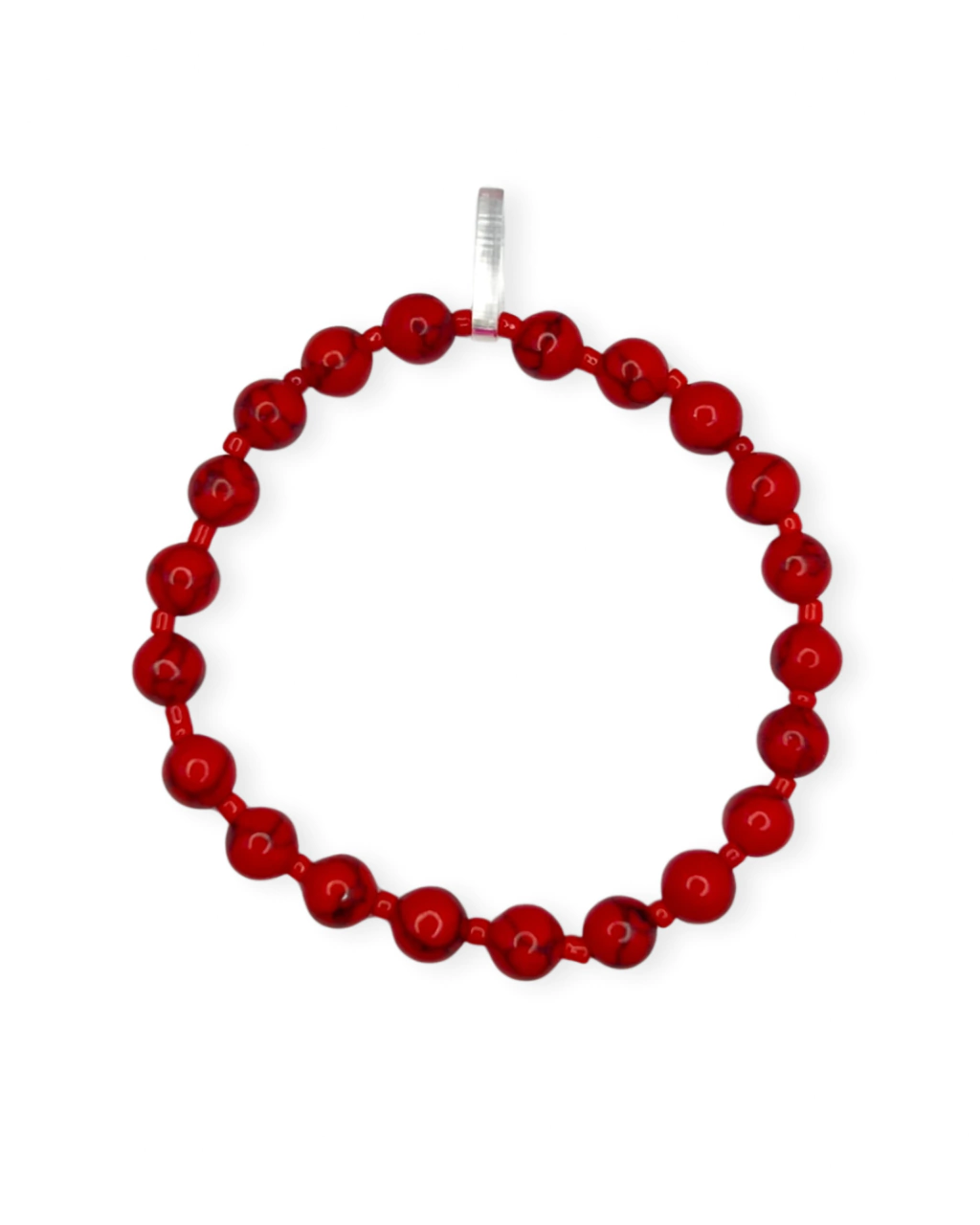 Pulsera Stone Roja