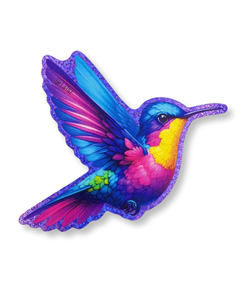 Sticker new colibrí Glitter