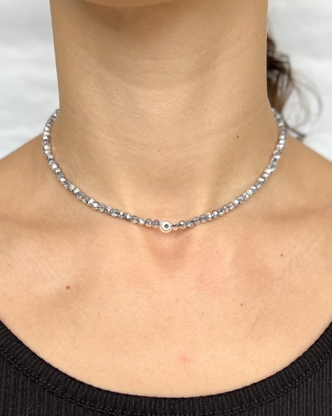 Collar Cartagena Plateado