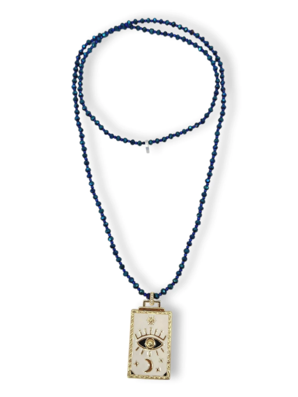 Collar Tarot Azul