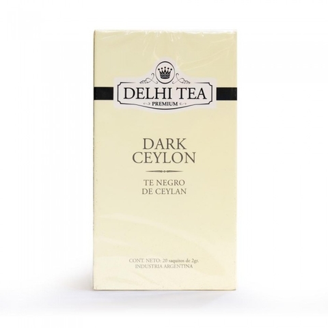 TÉ EN SAQUITOS PREMIUM DARK CEYLON 20saq