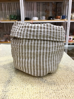 CONTENEDOR REVERSIBLE TUSOR RAYAS - comprar online
