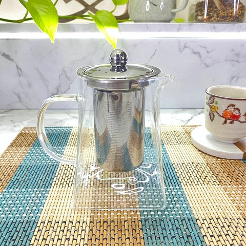 TETERA DE VIDRIO TEMPLADO 750ML