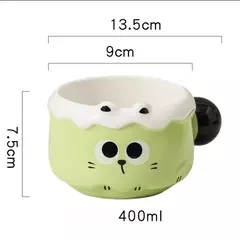 TAZA CERÁMICA GATO 450 ML en internet