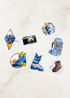 STICKERS TREKKING & CAMPING - comprar online