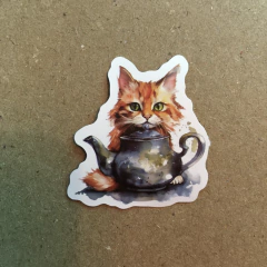 STICKERS LOVE CAT/GATO (SERIE B ) C/U