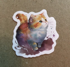 STICKERS LOVE CAT/GATO (SERIE A ) C/U en internet