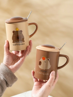 TAZA DE CERÁMICA CAPYBARA 400 ML - comprar online