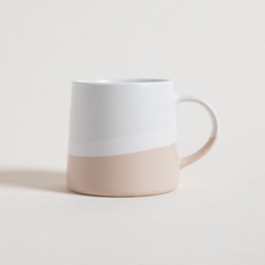 TAZA MUG CONICO BEIGE 500ML