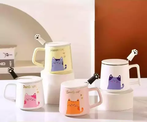 TAZA CERÁMICA HAPPY CAT