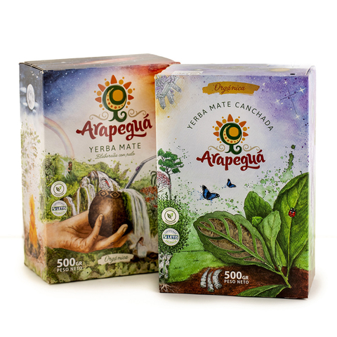 YERBA MATE ORGÁNICA ARAPEGUÁ 500 GR