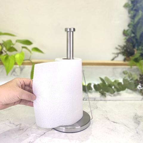 PORTA ROLLO DE COCINA PARA PAEPEL HOME CONCEPT ACERO