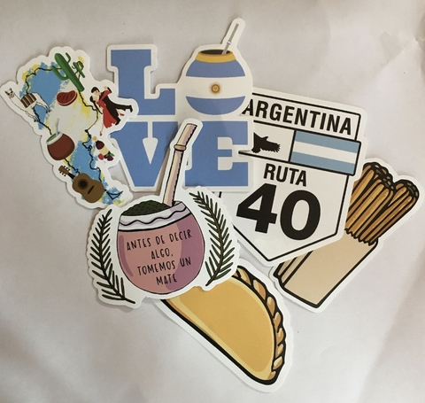 STICKERS COSTUMBRES ARGENTINAS - comprar online