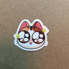 STICKERS LOVE CAT/GATO KAWAI (SERIE D ) C/U - tienda online