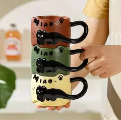 TAZA DE CERÁMICA MIAO CAT - comprar online