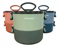 VIANDA LUNCH BOX BEDUSO 600 ML X 2 PISOS