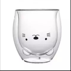 VASO DOBLE VIDRIO ANIMADO 250 ML en internet