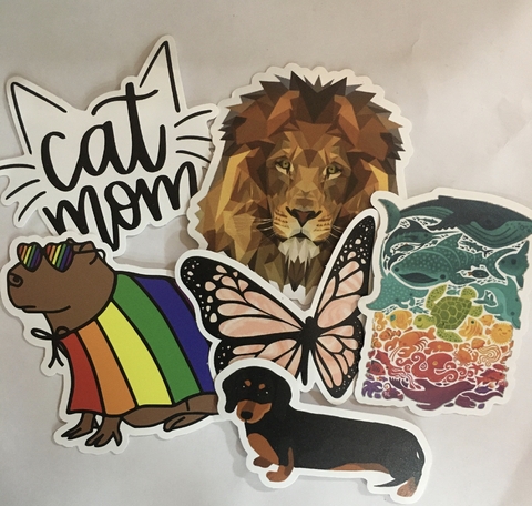 STICKERS ANIMAL LOVER - comprar online
