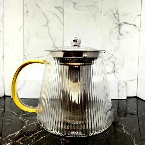 TETERA DE VIDRIO ESTILO JAPONESA CON INFUSOR 800 ML