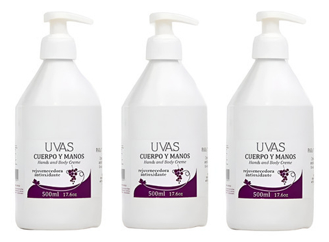 CREMA HUMECTANTE CUERPO Y MANOS UVAS 170 GR
