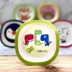 PLATO M OVALADA FIBRA DE TRIGO DISENOS VARIOS - tienda online