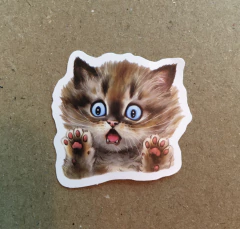 STICKERS LOVE CAT/GATO (SERIE C ) C/U