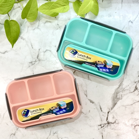 VIANDA LUNCH BOX MSURE CON TENEDOR 1300 ML