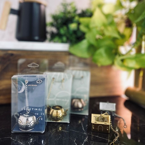 INFUSOR DE TÉ PREMIUM DISEÑOS VARIOS C/U