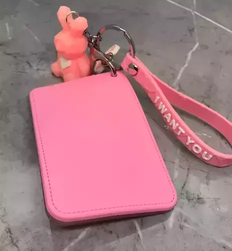 LLAVERO PORTA TARJETA SILICONA ANIMALES C/U