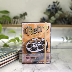 CUADERNO TAPA DURA RETRO 96 HOJAS - tienda online