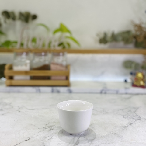 TACITA DE TÉ YUNNAN PORCELANA 80 ML C/U