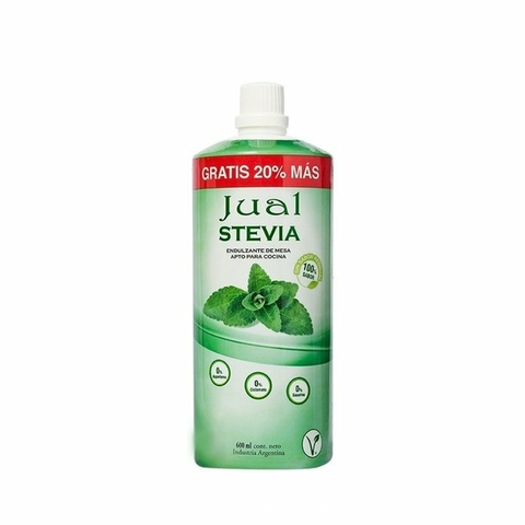 STEVIA JUAL GOTAS 0 CALORIAS 0 CICLAMATO 0 SACARINA 600 ML