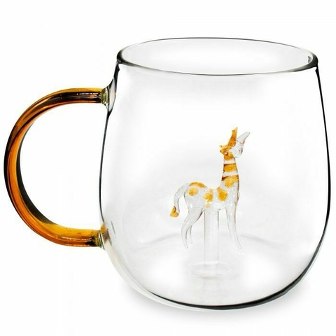 TAZA DE VIDRIO SAFARI SAKURA 350 ML